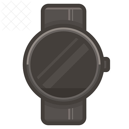 Moto, smartwatch, watch icon.