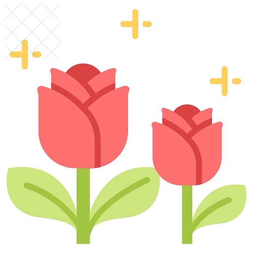 Blossom, floral, flower, fresh, nature icon.