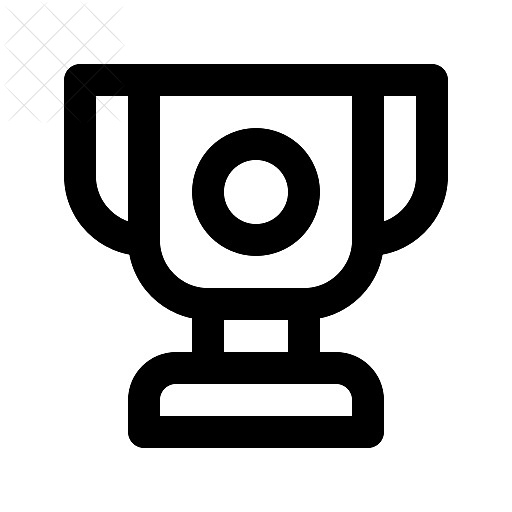 Award, snooker icon.