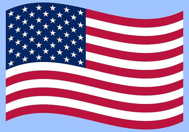 国家政治官员美国国旗