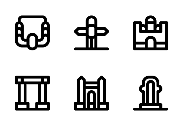 **埃及大綱風格**
包含24個圖標的圖標包。

包括設計:
- - - - - -埃及
——建筑
——花
——棺材
——陶器
——國旗
——歷史
——銘文
——媽媽
- - - - - -金字塔圖標icon圖片