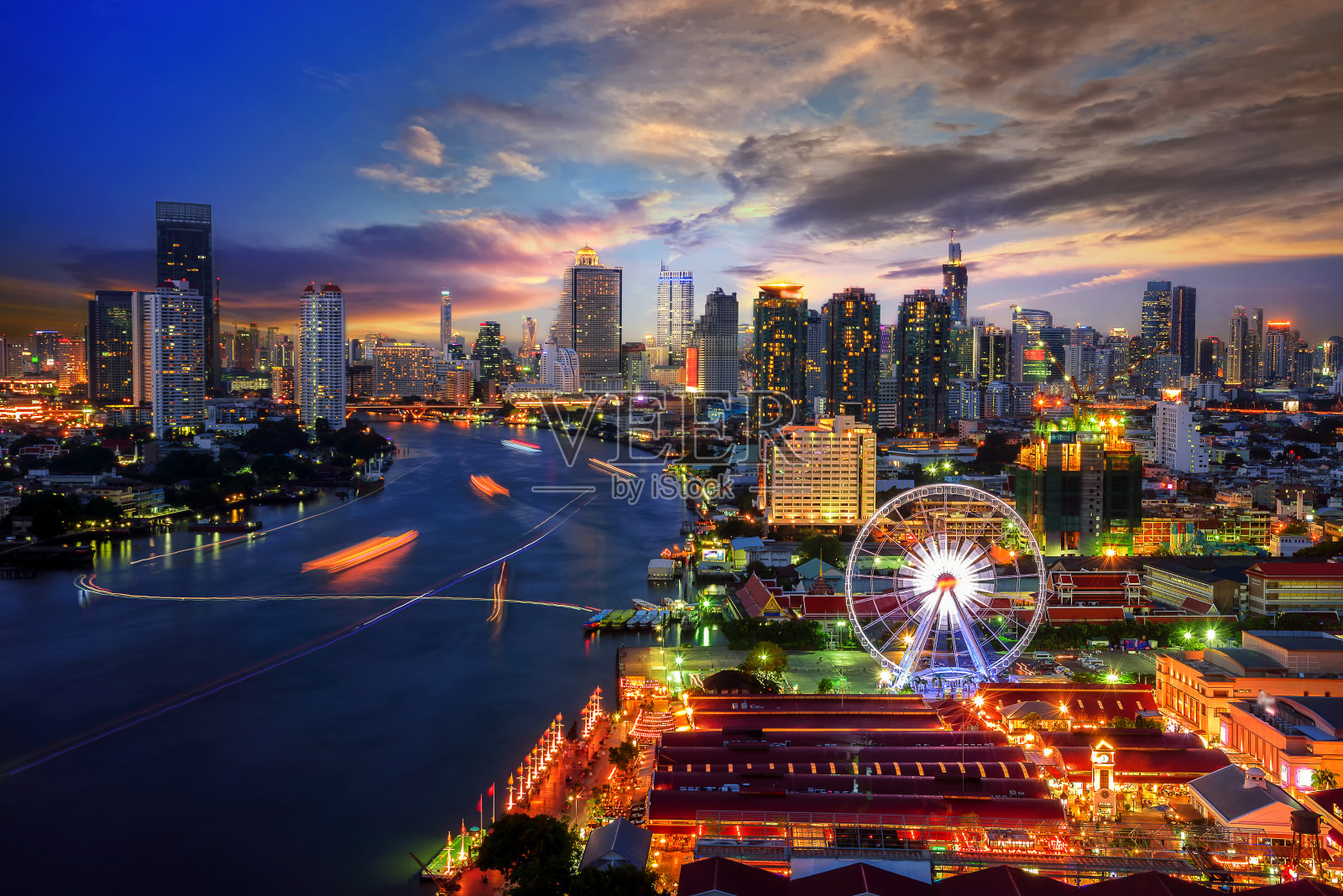 曼谷城市照片摄影图片