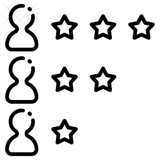 Best, business, feedback, ranking, rate icon.