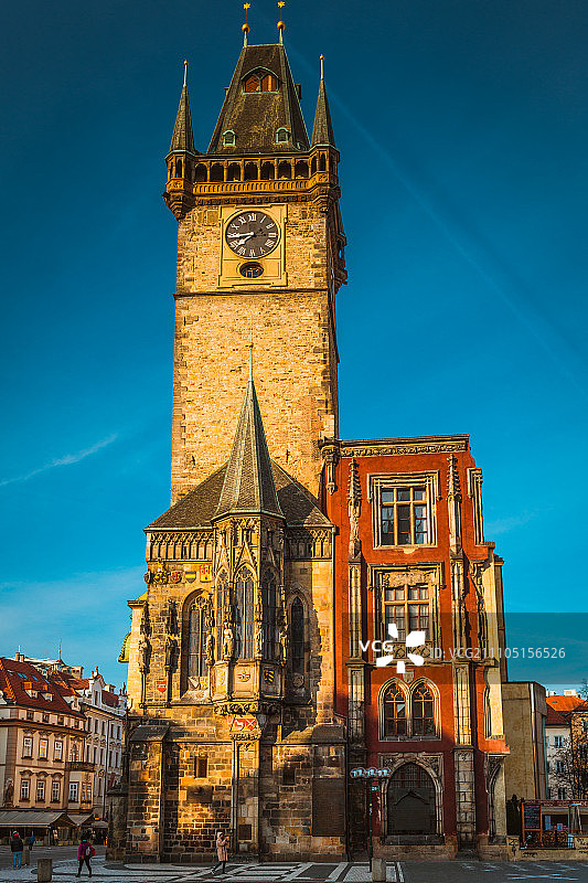 布拉格旧市政厅图片素材