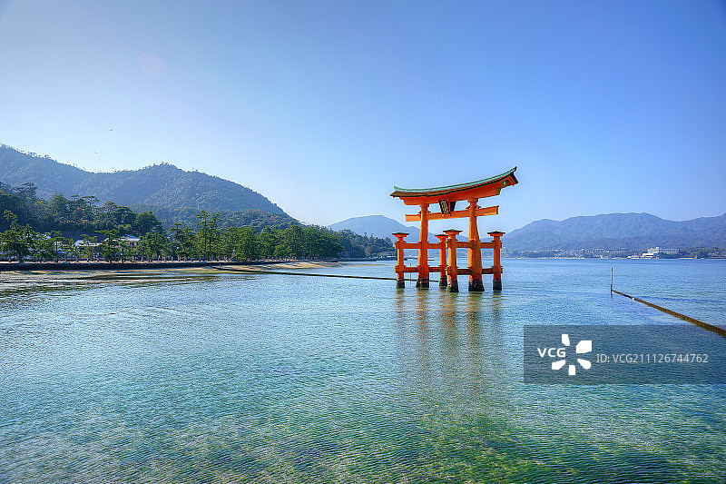 Japan Itsukushima Shinto Shrine  日本严岛神社图片素材
