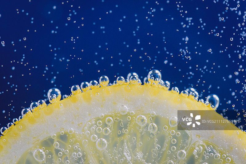柠檬的泡沫图片素材