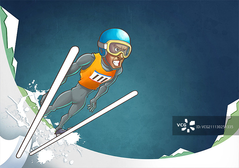 冬季奥运会，滑雪图片素材