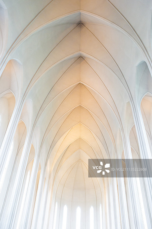 哈尔格林姆教堂,冰岛,欧洲图片素材