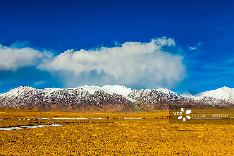 青藏高原无人区图片素材