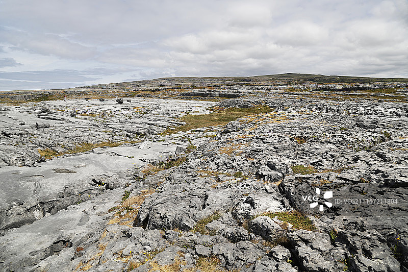 爱尔兰巴伦国家公园地质平台图片素材