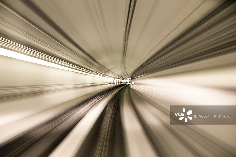 广州地铁隧道图片素材