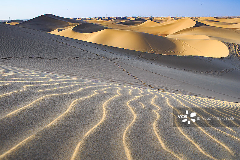 内蒙古阿拉善盟丹巴吉林沙漠图片素材