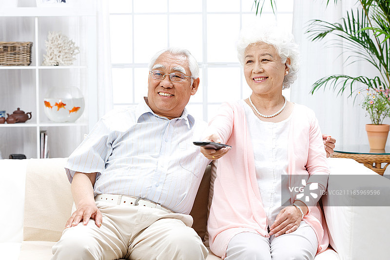 幸福的老年夫妇图片素材