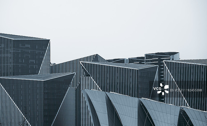 上海城市现代建筑设计图片素材