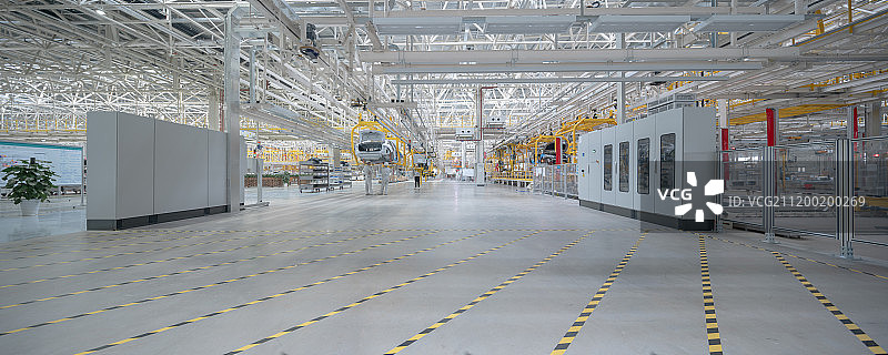 工业4.0汽车工厂图片素材