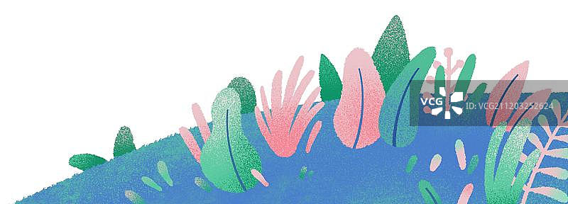 植物装饰插画图片素材