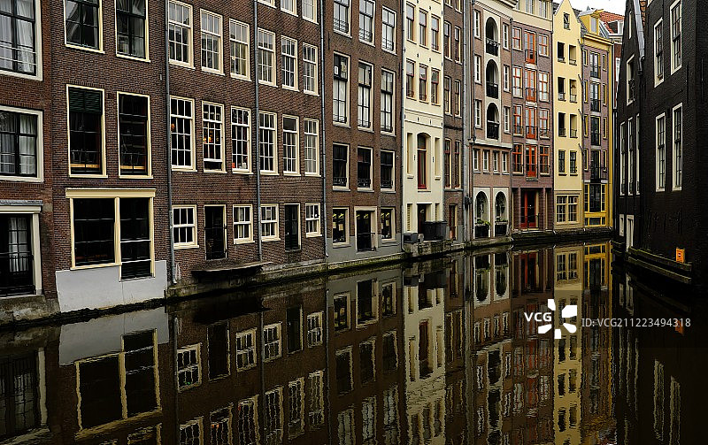 反映在阿姆斯特丹图片素材