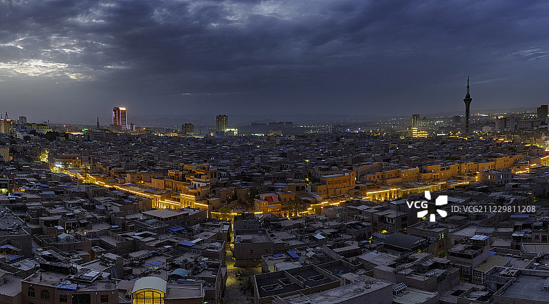 喀什老城风光图片素材