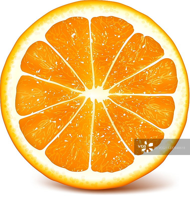 新鲜成熟的橘子图片素材
