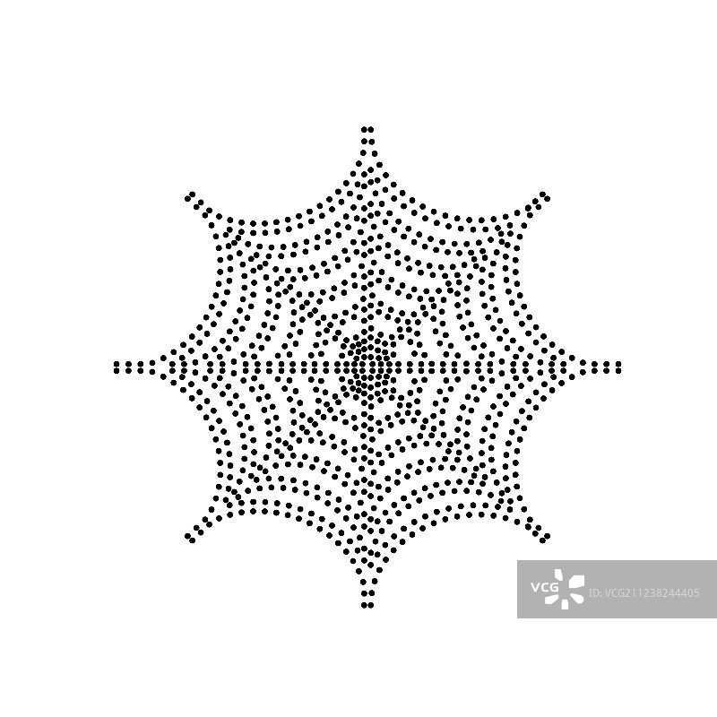 蜘蛛网上有黑点的蜘蛛图片素材