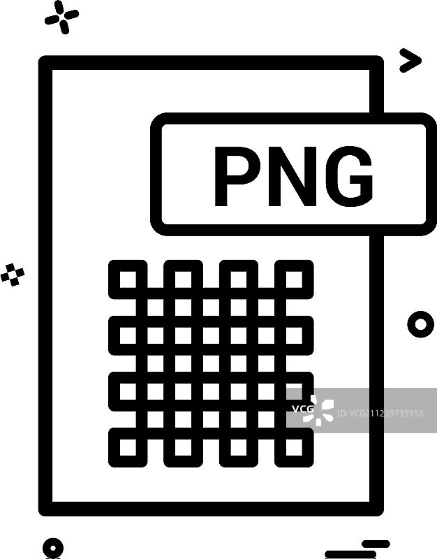 PNG文件格式图标设计图片素材