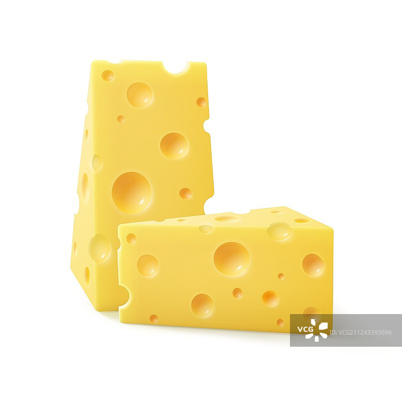 背景是三角形的瑞士奶酪图片素材