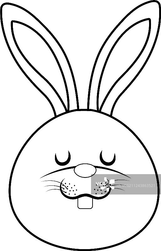 可爱的卡通兔子图片素材