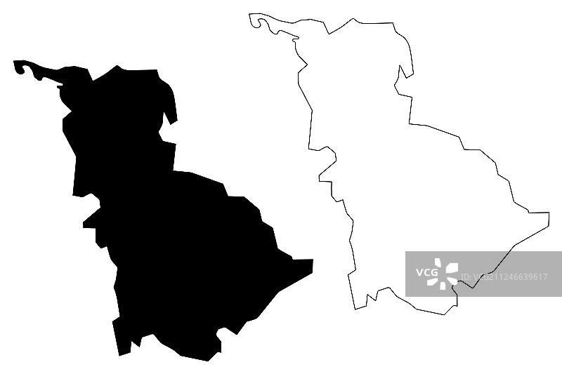 巴比伦省地图图片素材