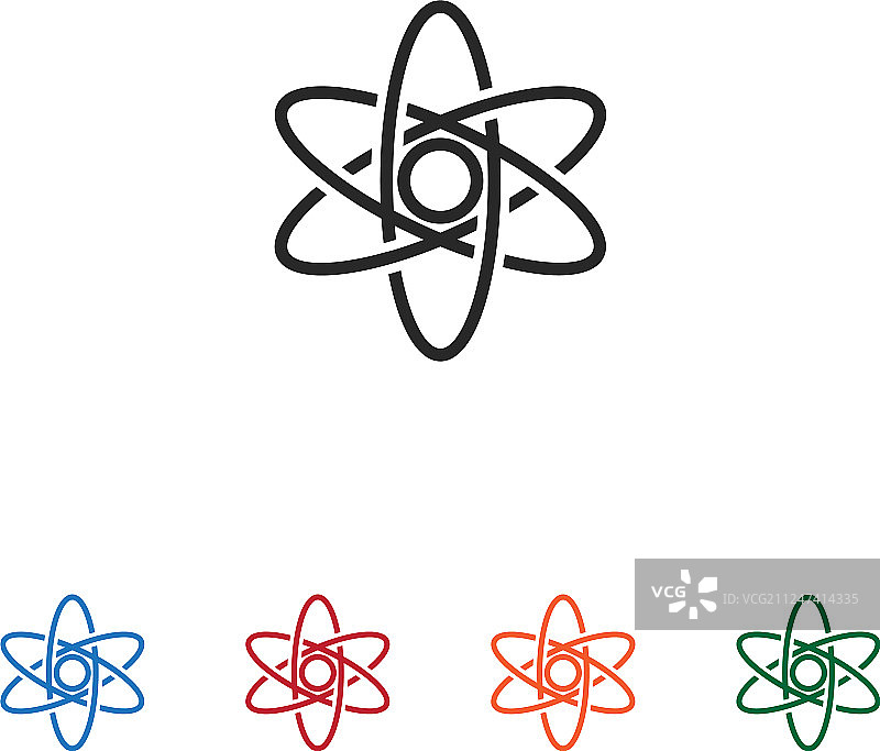原子的图标图片素材