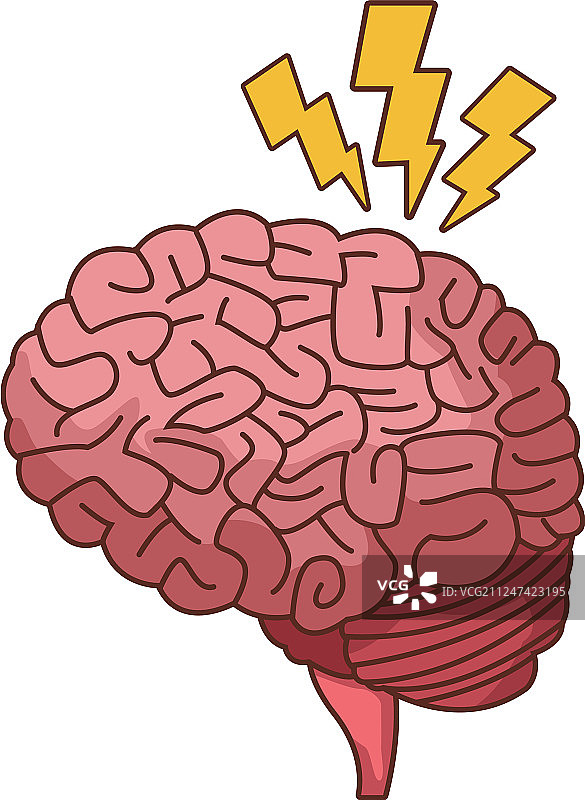 阿兹海默症大脑的象征图片素材