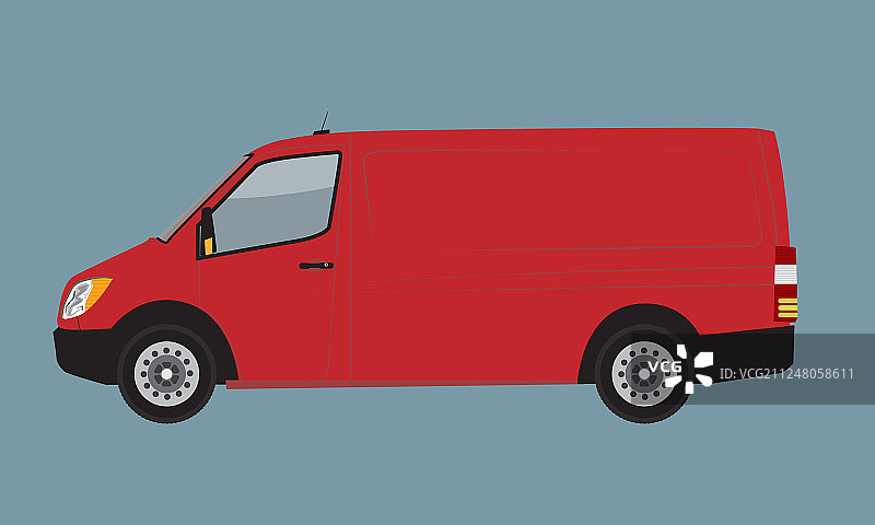 红色货车模型的品牌和图片素材