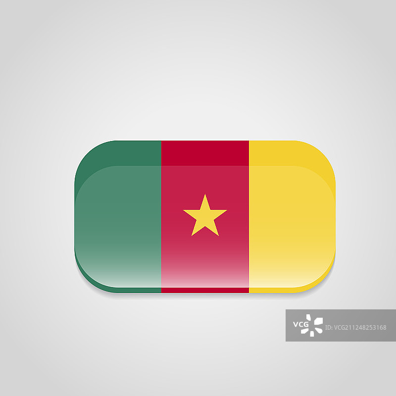 喀麦隆国旗设计图片素材