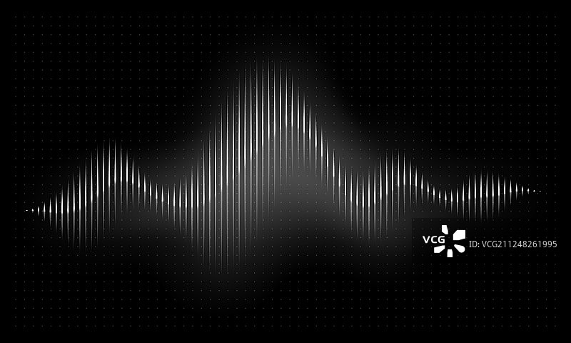 声波抽象音乐脉冲背景音频图片素材