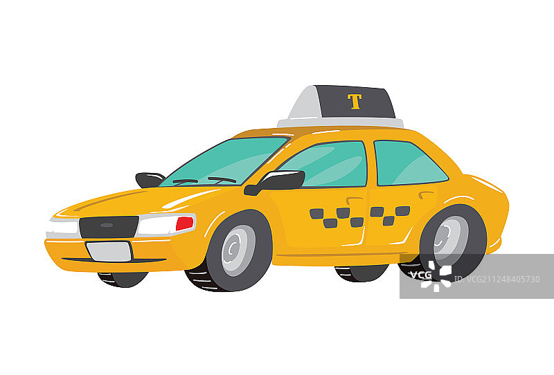 平高质量的城市服务车出租车玩具出租车图片素材