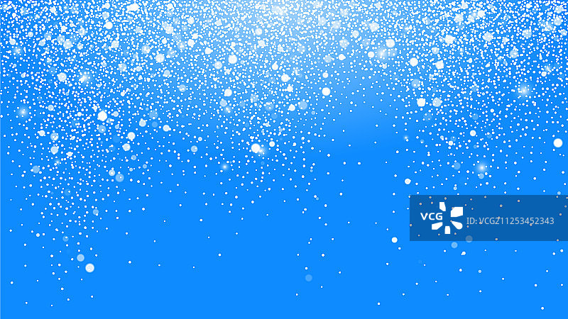 冬季圣诞节背景与蓝色的天空下降图片素材