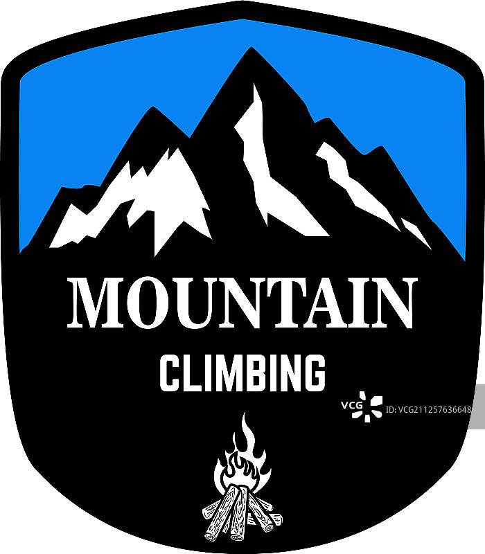 登山标志模板用山图片素材
