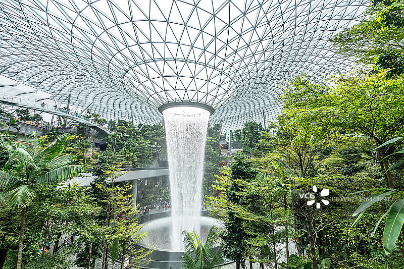 新加坡樟宜机场地标建筑图片素材