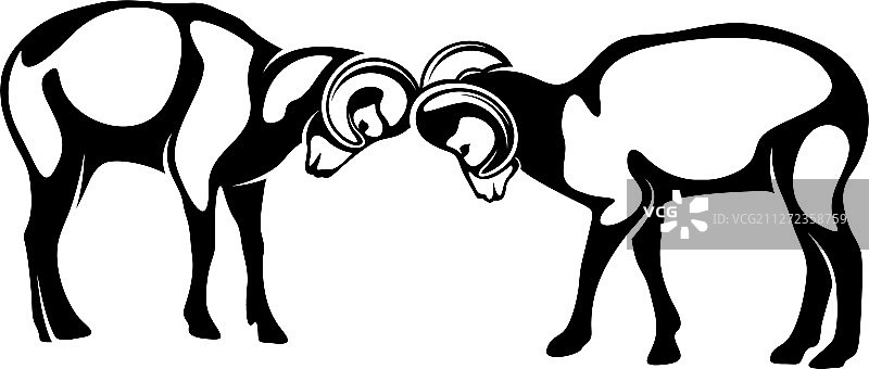 山羊标志设计山羊标志模板图片素材
