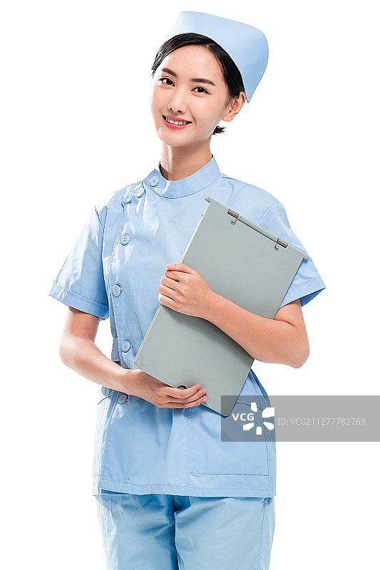青年女护士肖像图片素材