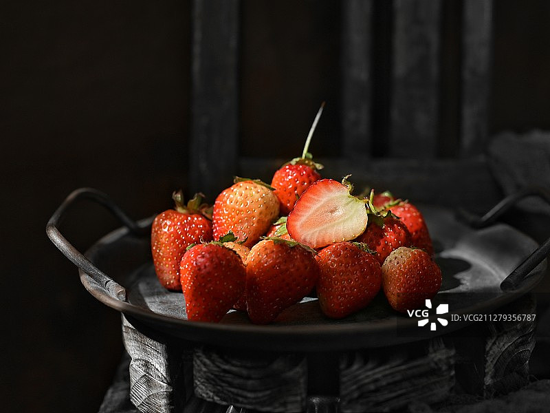 草莓季图片素材