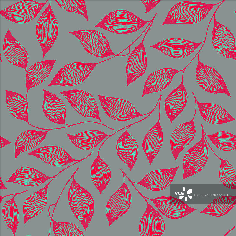 茶叶无缝图案的花织物点缀图片素材