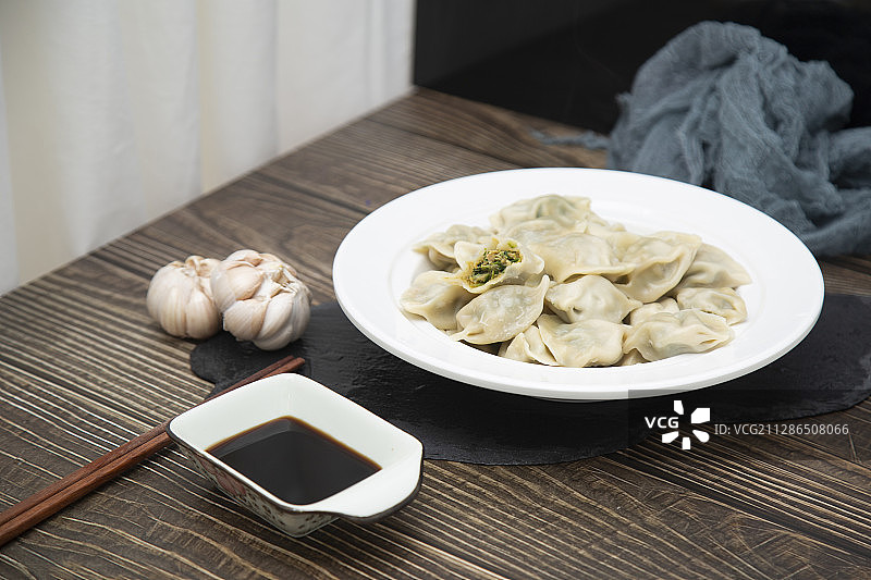 中国传统节日主食水饺图片素材