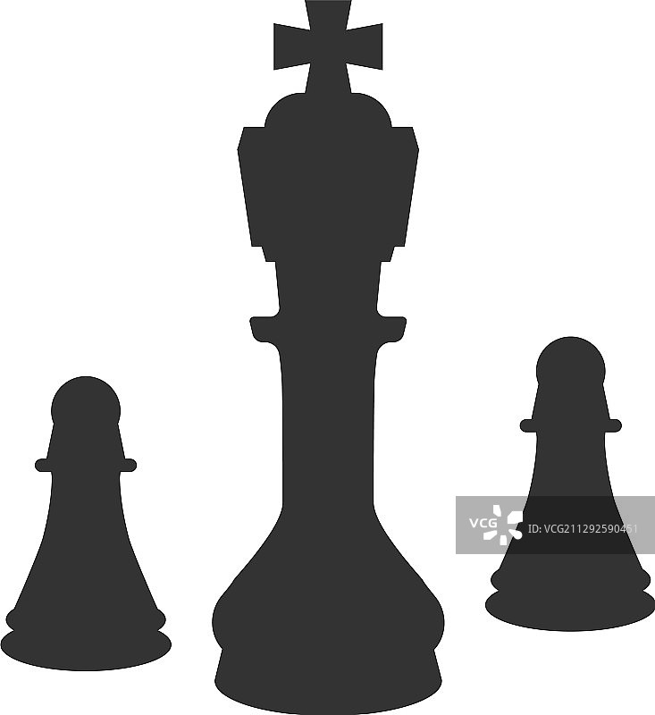 国际象棋战略图标图片素材