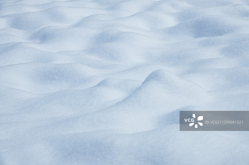 全帧拍摄的雪，怀德霍芬，德国图片素材