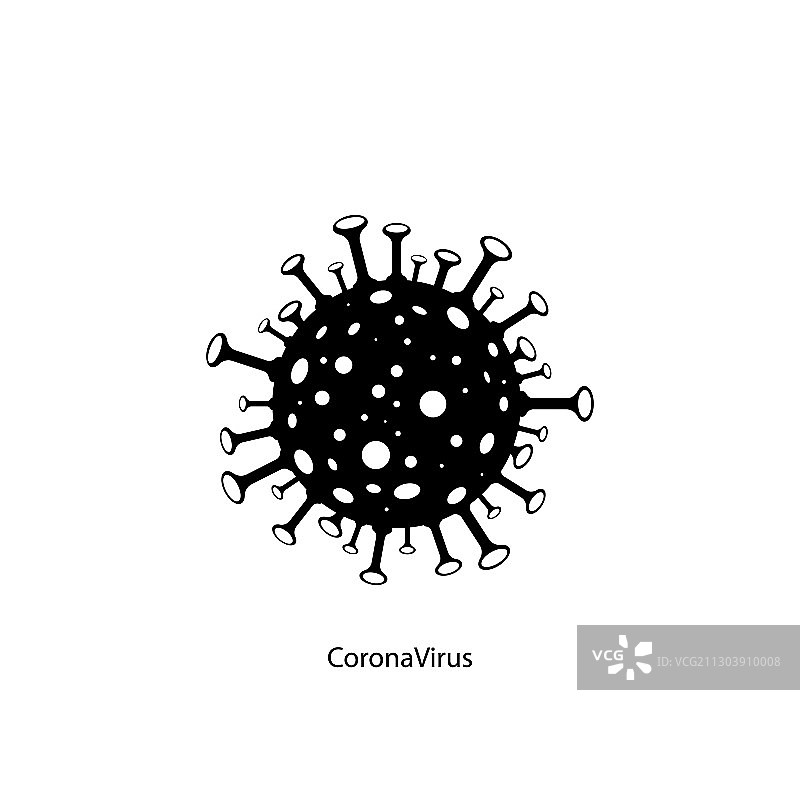 网络细菌细胞图标冠状病毒图标细菌图片素材