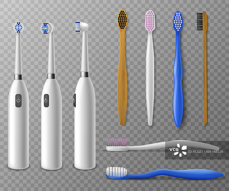 牙刷模型逼真的牙刷图片素材