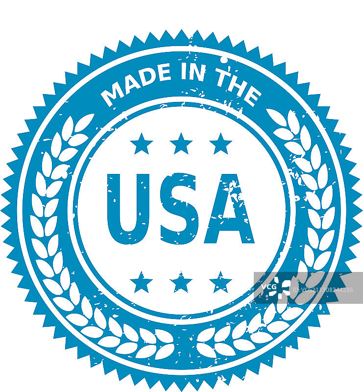 美国制造是美国国旗的标志图片素材