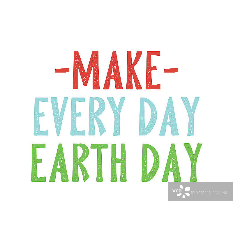 让每一天都成为最环保的地球日图片素材