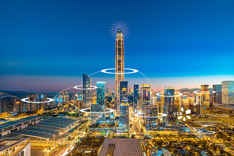 深圳网络科技城市建筑图片素材