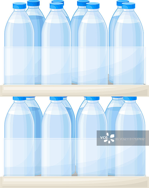 饮用水倒在塑料瓶上图片素材
